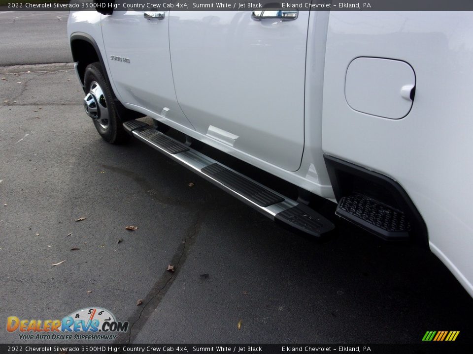 2022 Chevrolet Silverado 3500HD High Country Crew Cab 4x4 Summit White / Jet Black Photo #17