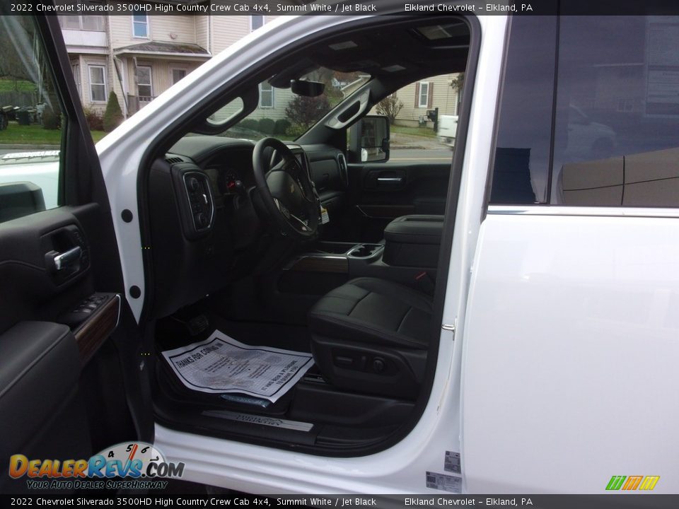 2022 Chevrolet Silverado 3500HD High Country Crew Cab 4x4 Summit White / Jet Black Photo #18