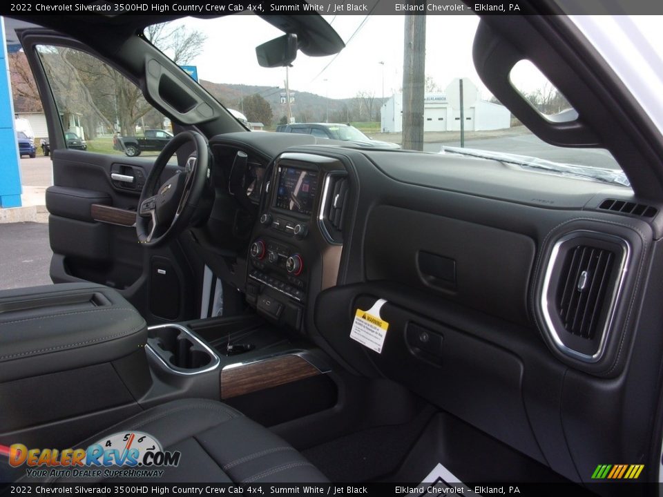 2022 Chevrolet Silverado 3500HD High Country Crew Cab 4x4 Summit White / Jet Black Photo #24