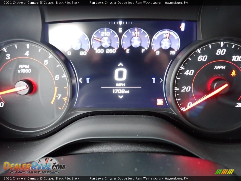 2021 Chevrolet Camaro SS Coupe Gauges Photo #20