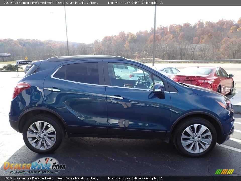 2019 Buick Encore Preferred AWD Deep Azure Metallic / Ebony Photo #5