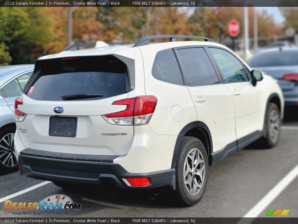 2019 Subaru Forester 2.5i Premium Crystal White Pearl / Black Photo #2