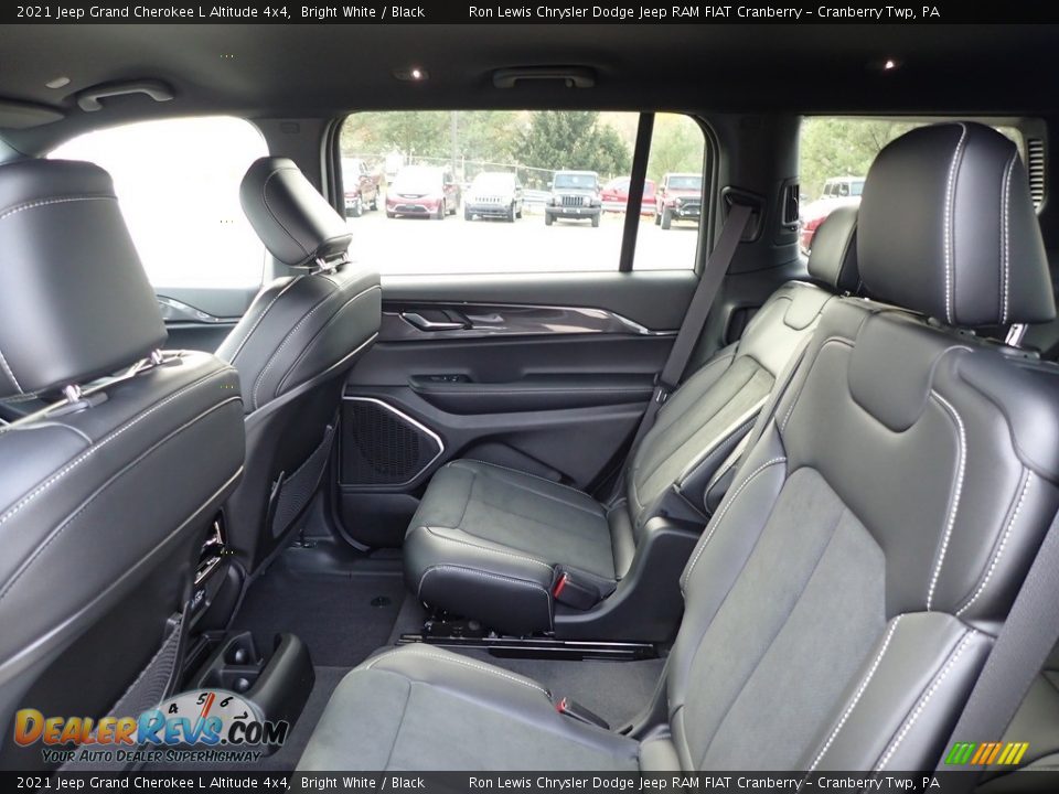 Rear Seat of 2021 Jeep Grand Cherokee L Altitude 4x4 Photo #13