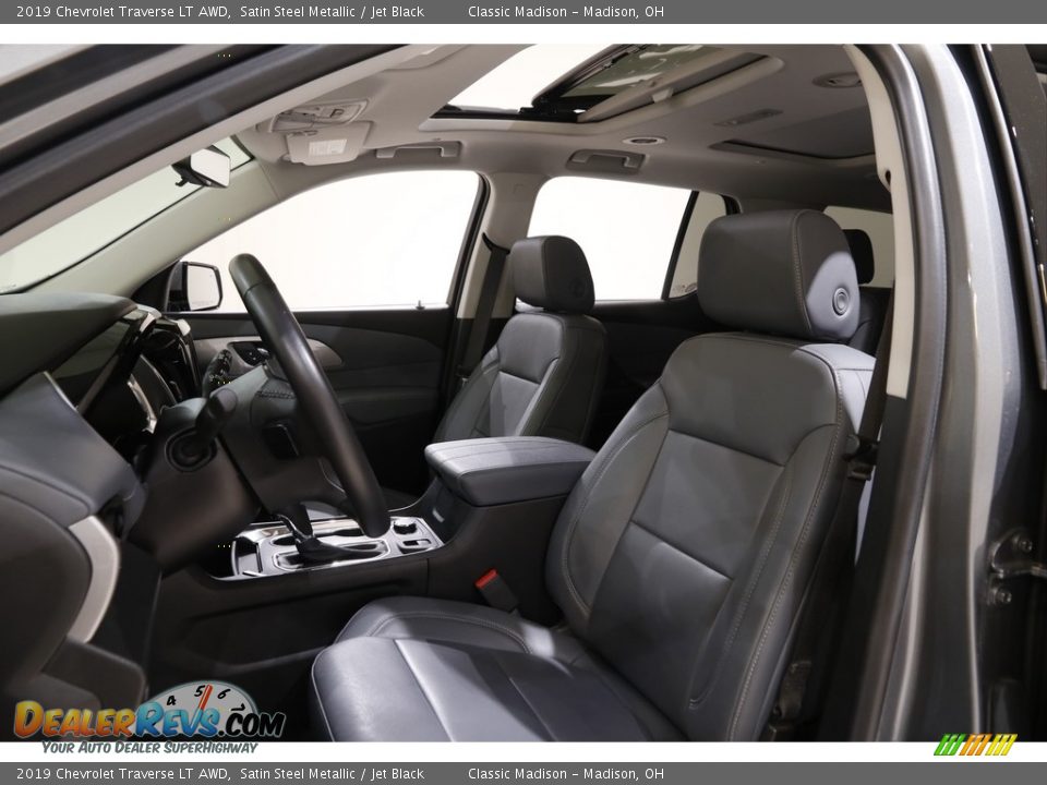 2019 Chevrolet Traverse LT AWD Satin Steel Metallic / Jet Black Photo #5