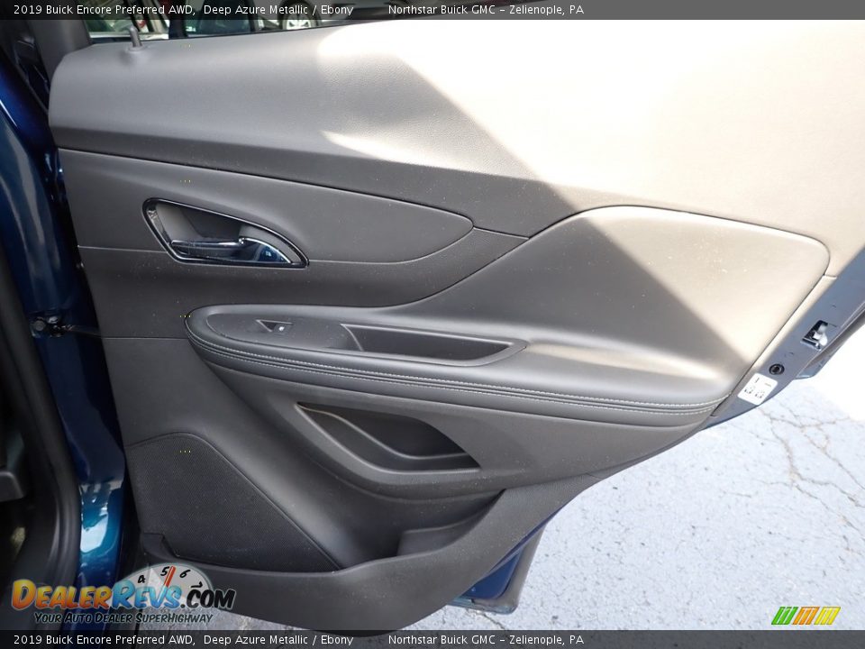 2019 Buick Encore Preferred AWD Deep Azure Metallic / Ebony Photo #8