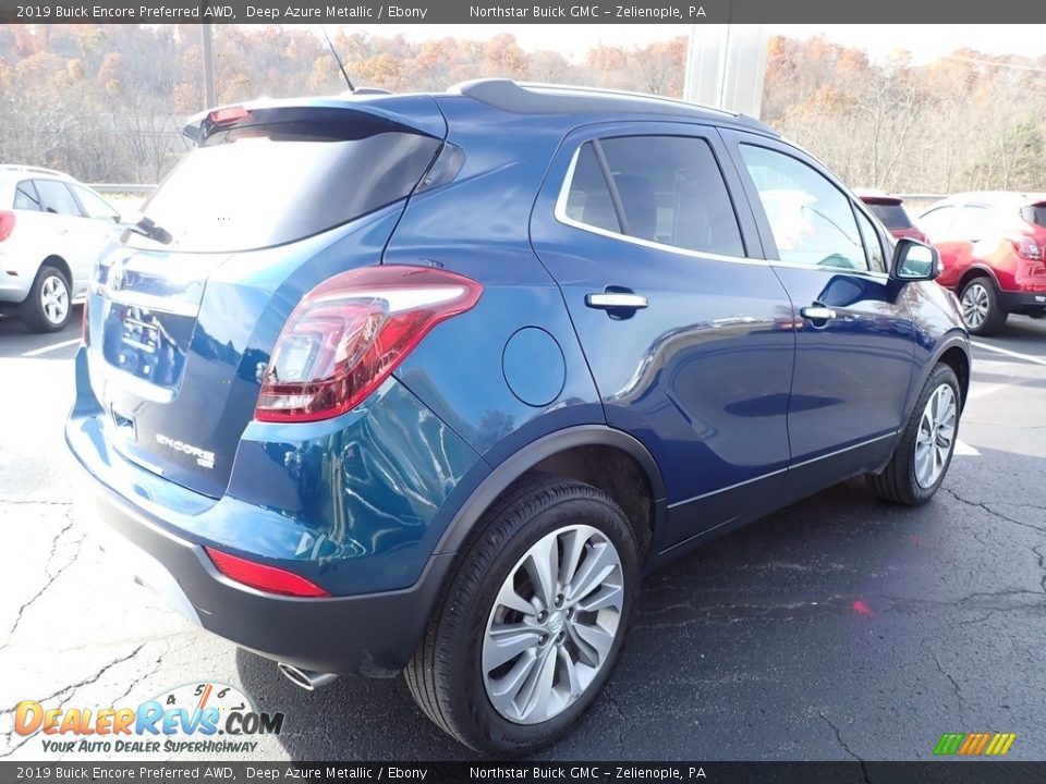 2019 Buick Encore Preferred AWD Deep Azure Metallic / Ebony Photo #9