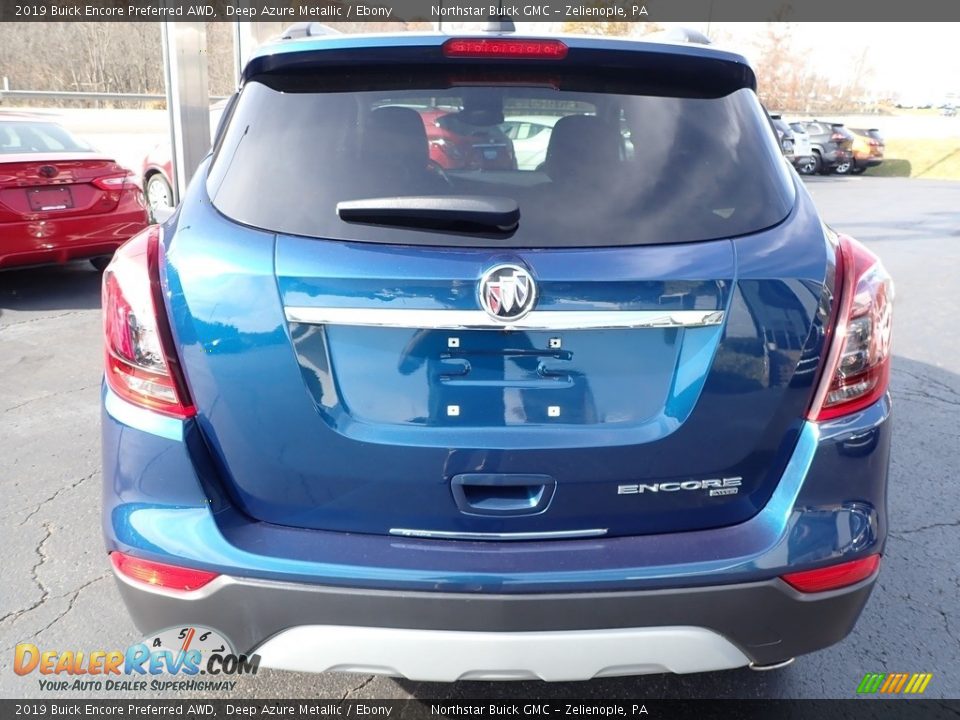 2019 Buick Encore Preferred AWD Deep Azure Metallic / Ebony Photo #10