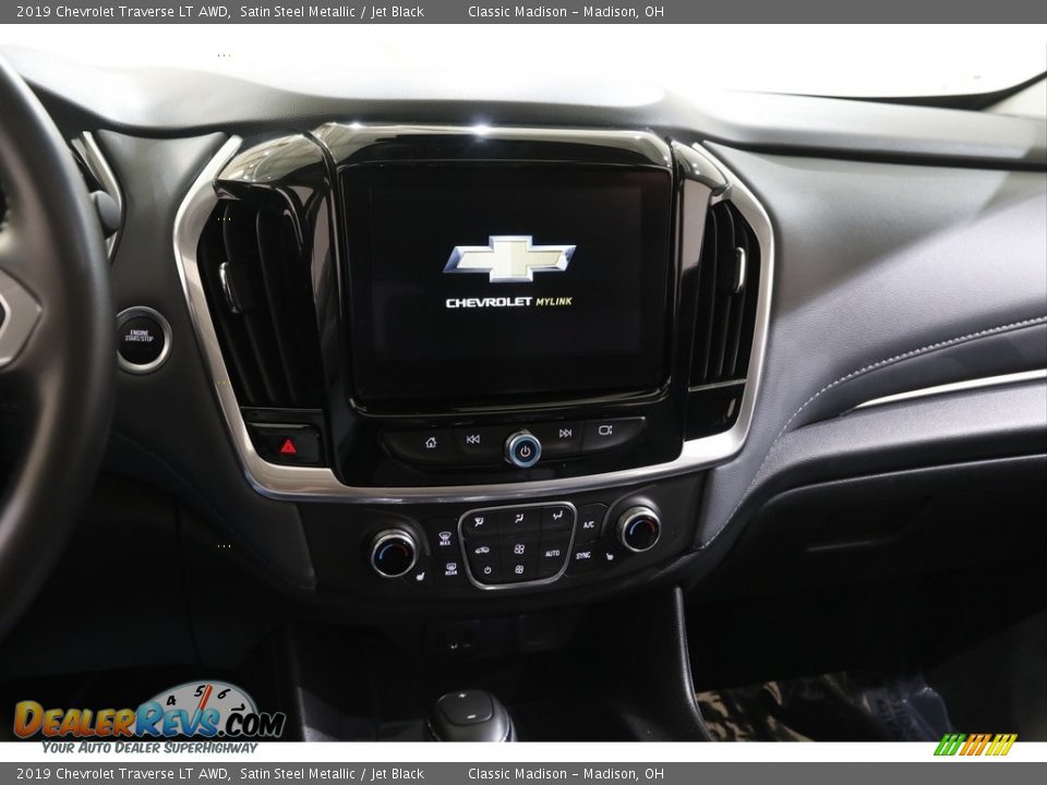 2019 Chevrolet Traverse LT AWD Satin Steel Metallic / Jet Black Photo #9