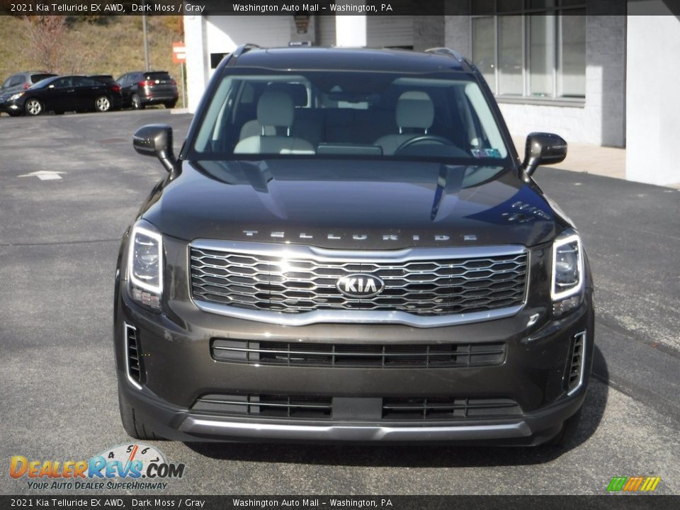 2021 Kia Telluride EX AWD Dark Moss / Gray Photo #5