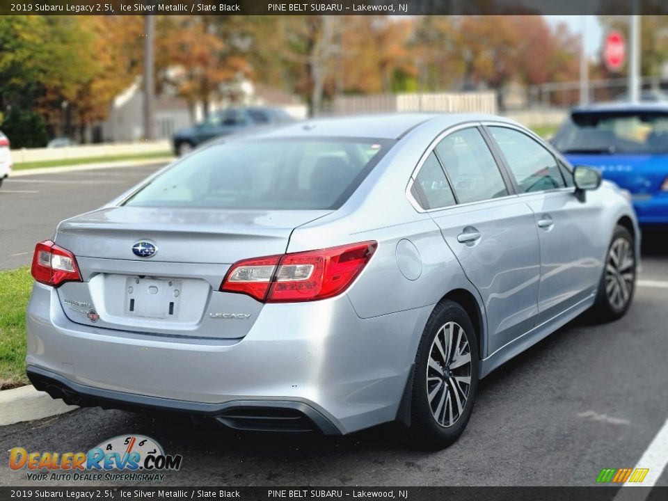 2019 Subaru Legacy 2.5i Ice Silver Metallic / Slate Black Photo #2