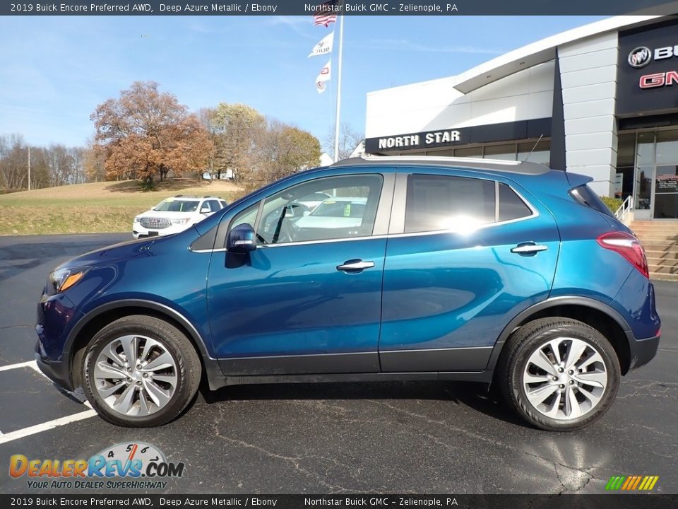 2019 Buick Encore Preferred AWD Deep Azure Metallic / Ebony Photo #13
