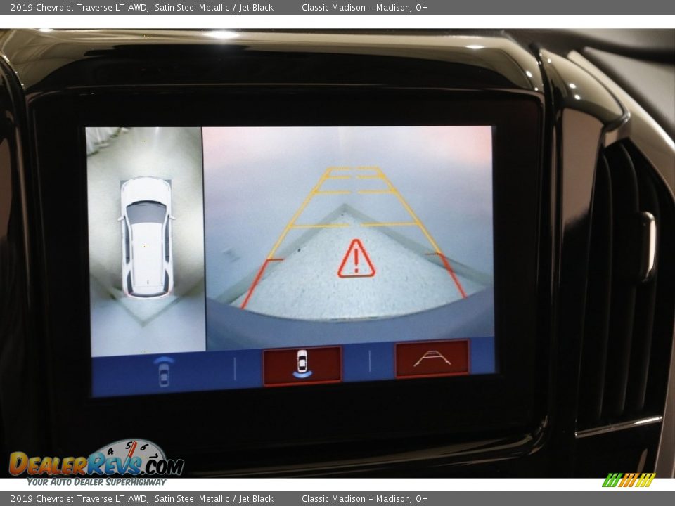 2019 Chevrolet Traverse LT AWD Satin Steel Metallic / Jet Black Photo #13