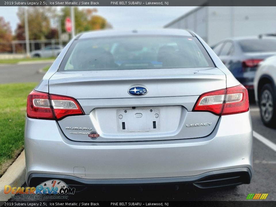 2019 Subaru Legacy 2.5i Ice Silver Metallic / Slate Black Photo #3