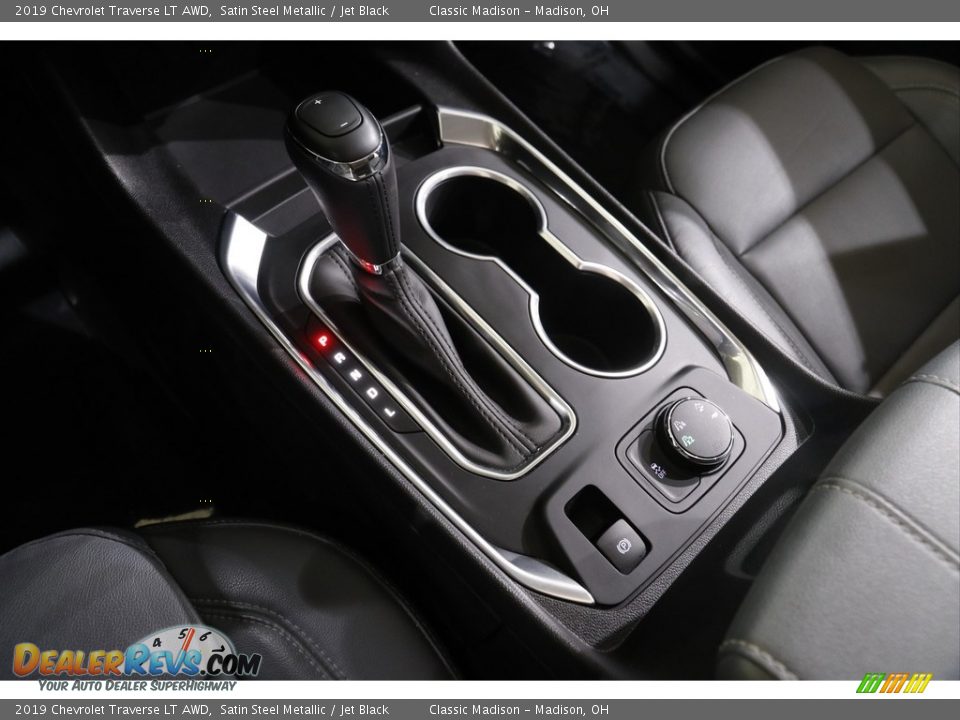 2019 Chevrolet Traverse LT AWD Satin Steel Metallic / Jet Black Photo #14