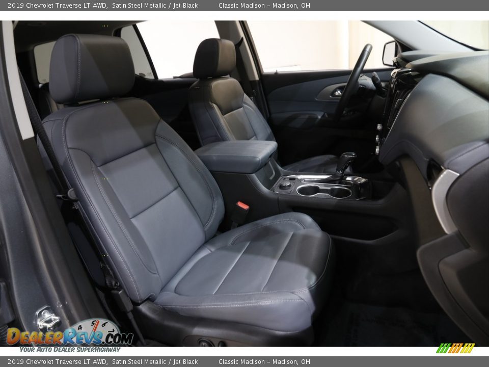 2019 Chevrolet Traverse LT AWD Satin Steel Metallic / Jet Black Photo #15