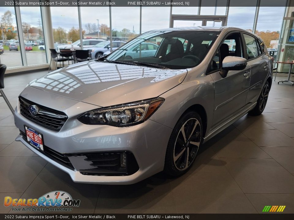 2022 Subaru Impreza Sport 5-Door Ice Silver Metallic / Black Photo #1