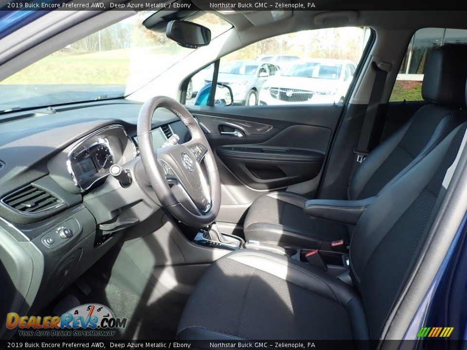 2019 Buick Encore Preferred AWD Deep Azure Metallic / Ebony Photo #16