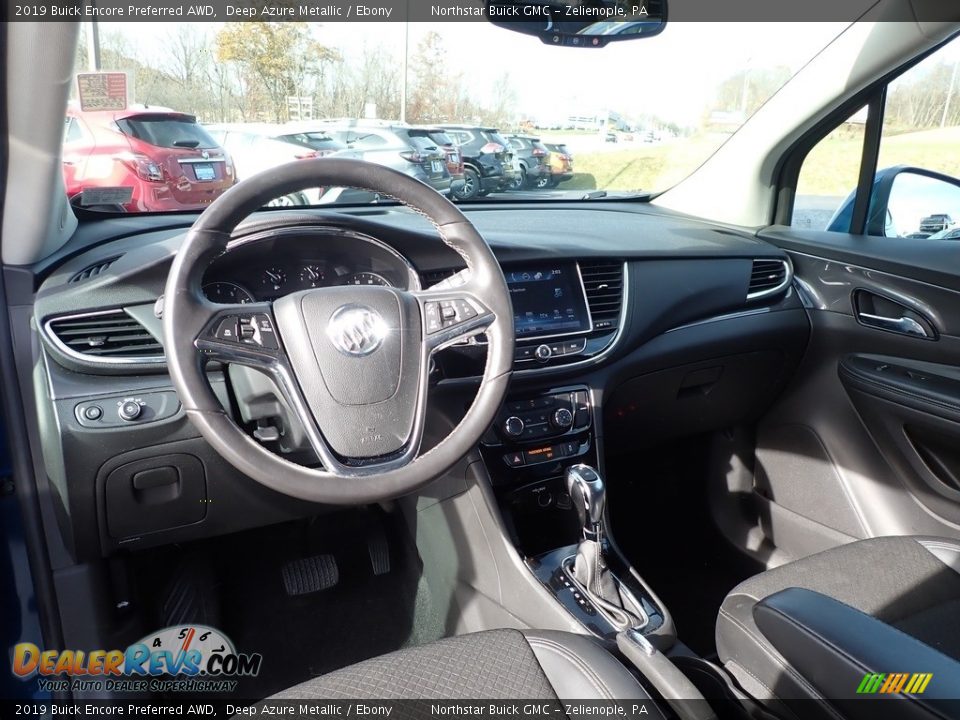2019 Buick Encore Preferred AWD Deep Azure Metallic / Ebony Photo #18