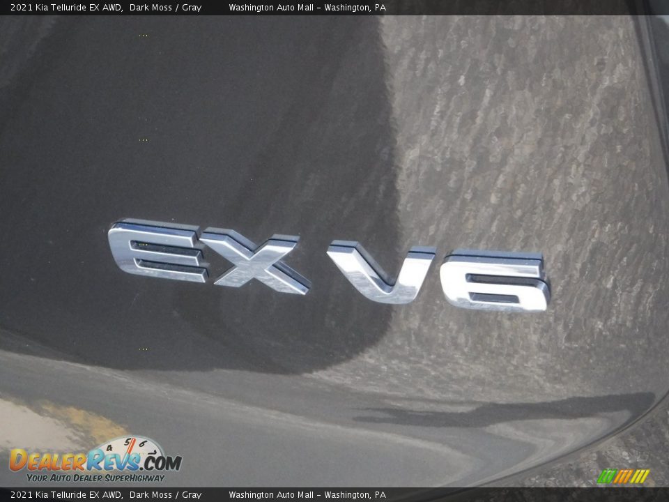2021 Kia Telluride EX AWD Dark Moss / Gray Photo #11