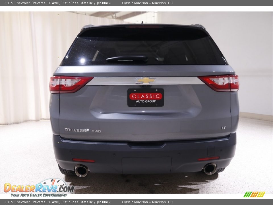 2019 Chevrolet Traverse LT AWD Satin Steel Metallic / Jet Black Photo #19