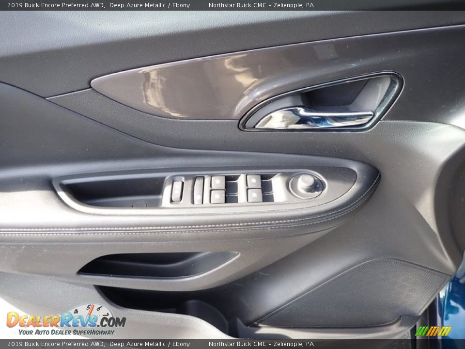 2019 Buick Encore Preferred AWD Deep Azure Metallic / Ebony Photo #20