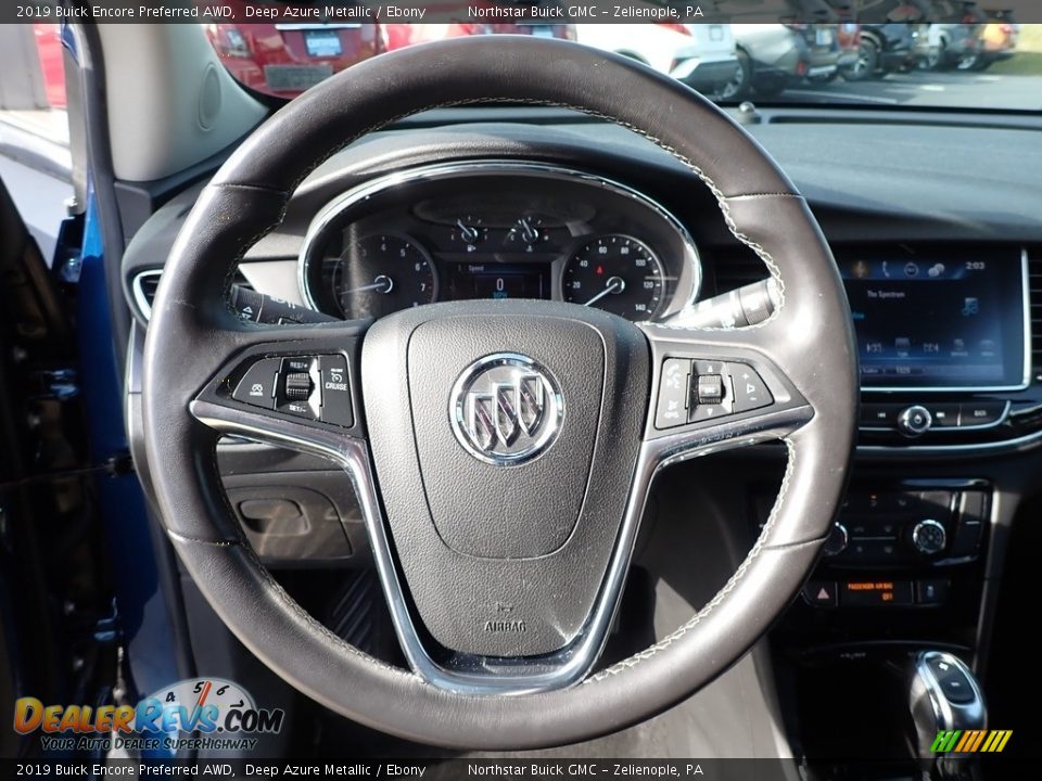 2019 Buick Encore Preferred AWD Deep Azure Metallic / Ebony Photo #21