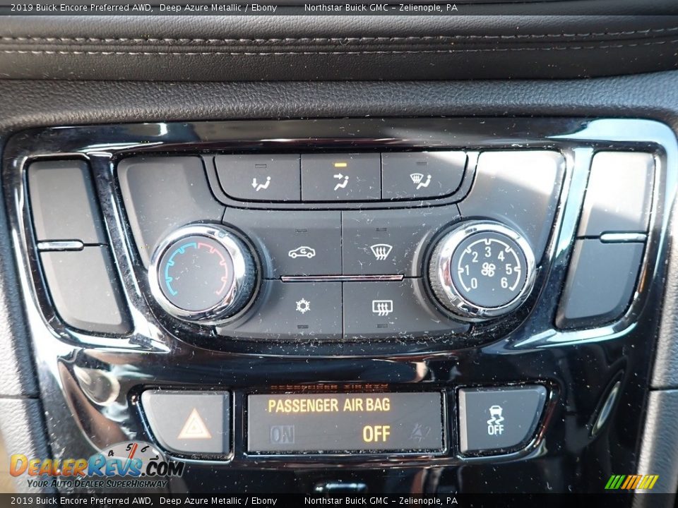 2019 Buick Encore Preferred AWD Deep Azure Metallic / Ebony Photo #24