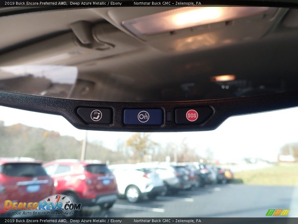 2019 Buick Encore Preferred AWD Deep Azure Metallic / Ebony Photo #27