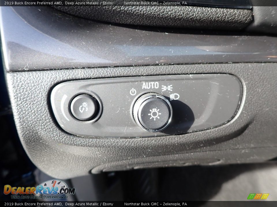 2019 Buick Encore Preferred AWD Deep Azure Metallic / Ebony Photo #28