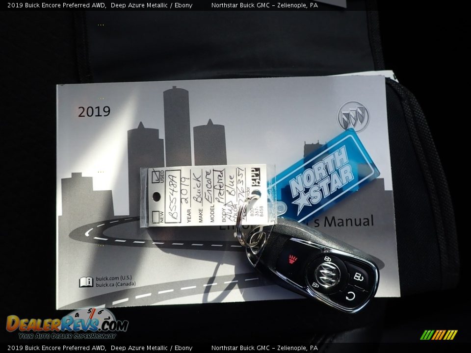 2019 Buick Encore Preferred AWD Deep Azure Metallic / Ebony Photo #29