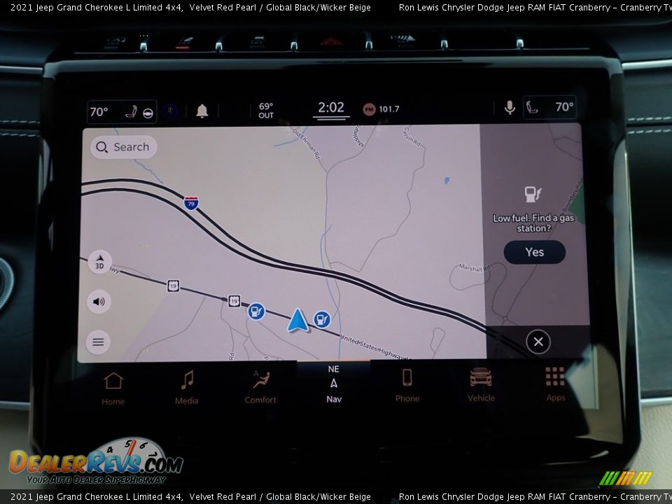 2021 Jeep Grand Cherokee L Limited 4x4 Velvet Red Pearl / Global Black/Wicker Beige Photo #18