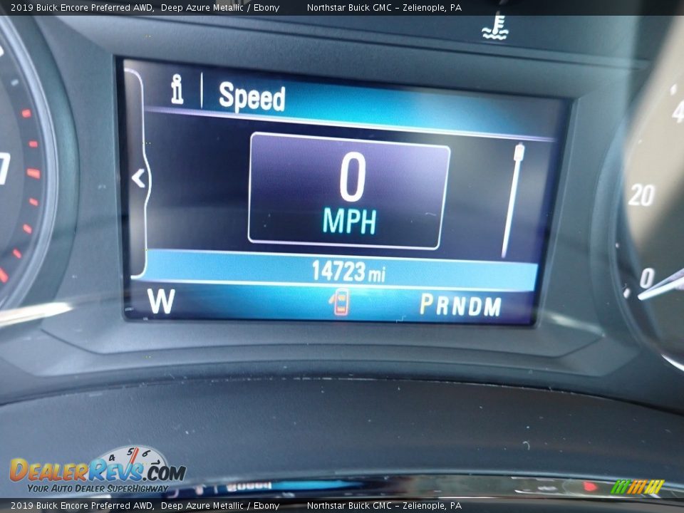 2019 Buick Encore Preferred AWD Deep Azure Metallic / Ebony Photo #30