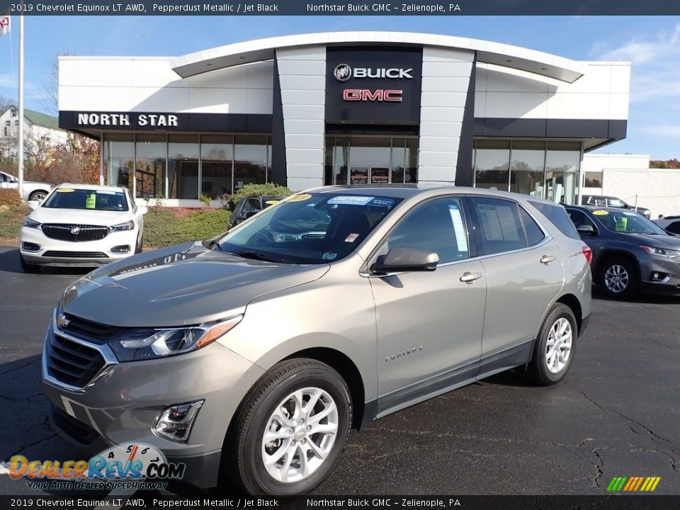 2019 Chevrolet Equinox LT AWD Pepperdust Metallic / Jet Black Photo #1