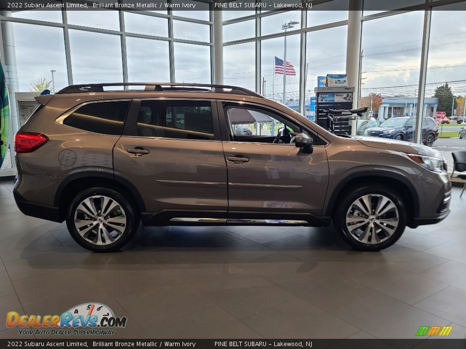 Brilliant Bronze Metallic 2022 Subaru Ascent Limited Photo #4