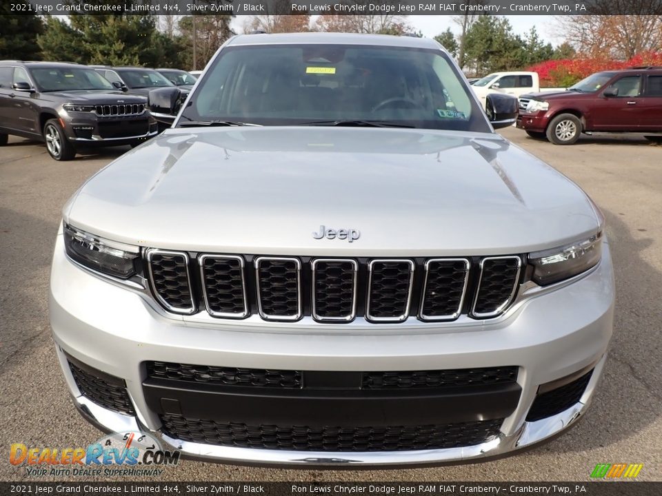 2021 Jeep Grand Cherokee L Limited 4x4 Silver Zynith / Black Photo #2