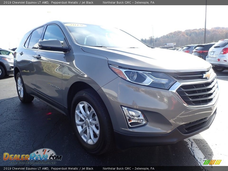 2019 Chevrolet Equinox LT AWD Pepperdust Metallic / Jet Black Photo #4