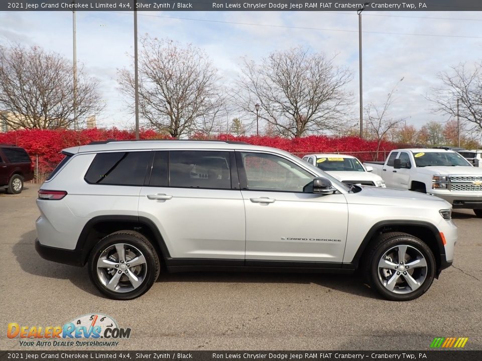 Silver Zynith 2021 Jeep Grand Cherokee L Limited 4x4 Photo #4