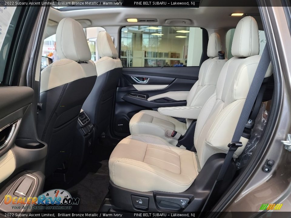 Rear Seat of 2022 Subaru Ascent Limited Photo #9