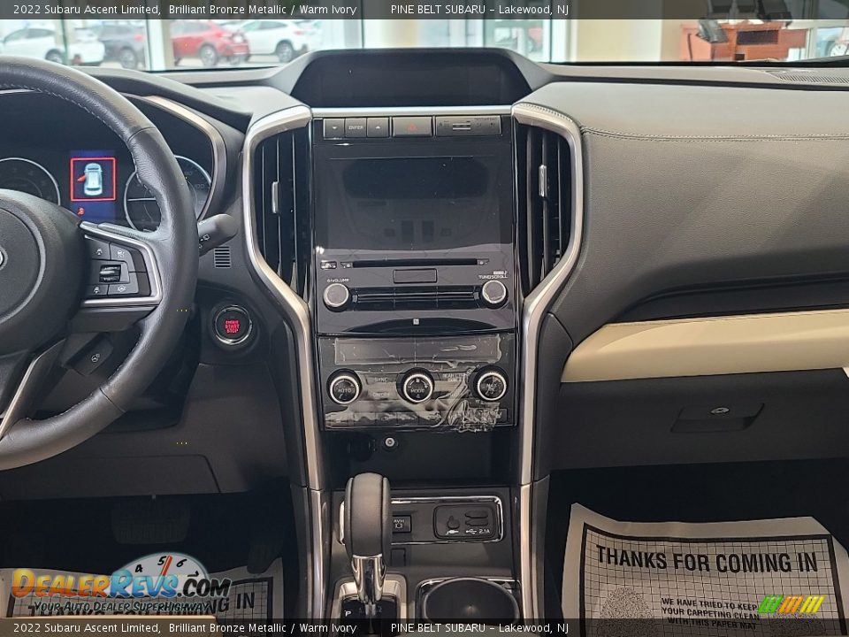 Dashboard of 2022 Subaru Ascent Limited Photo #10