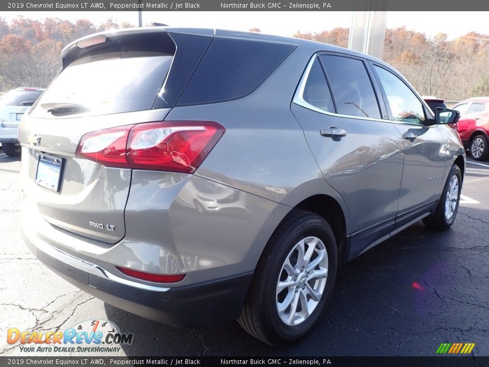 2019 Chevrolet Equinox LT AWD Pepperdust Metallic / Jet Black Photo #9