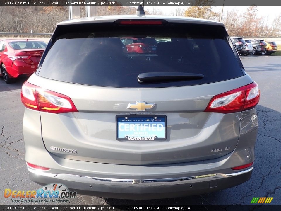 2019 Chevrolet Equinox LT AWD Pepperdust Metallic / Jet Black Photo #10