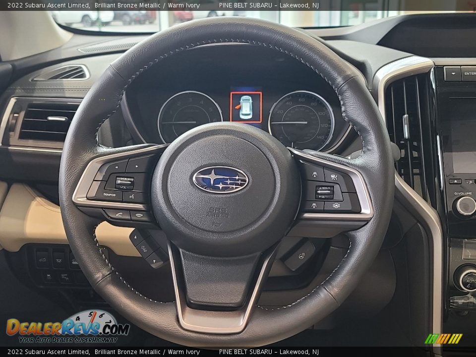 2022 Subaru Ascent Limited Steering Wheel Photo #12