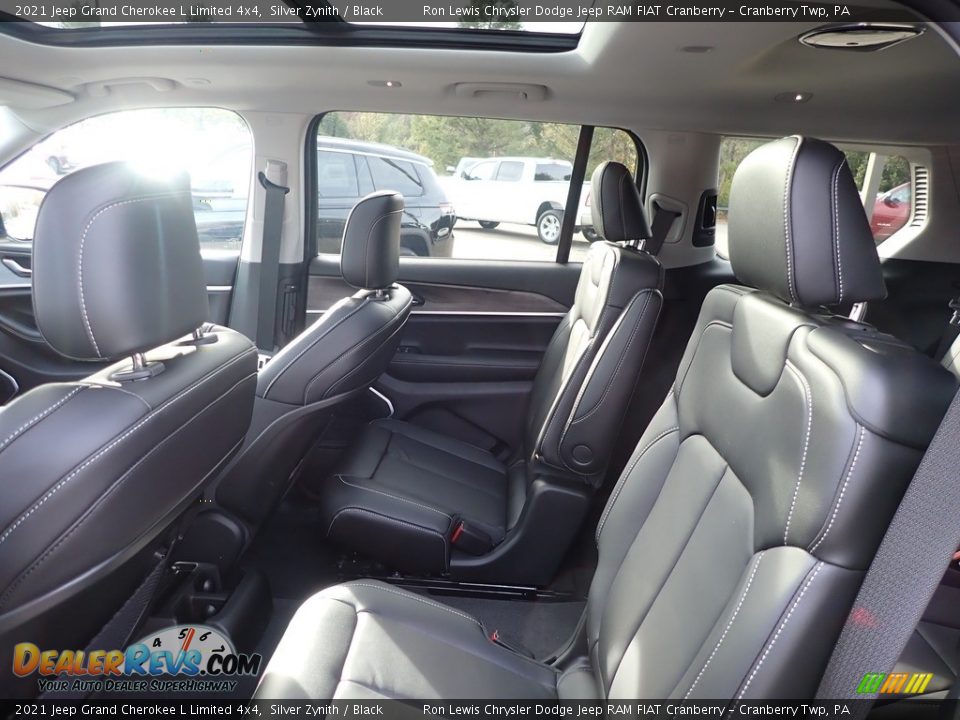 2021 Jeep Grand Cherokee L Limited 4x4 Silver Zynith / Black Photo #13
