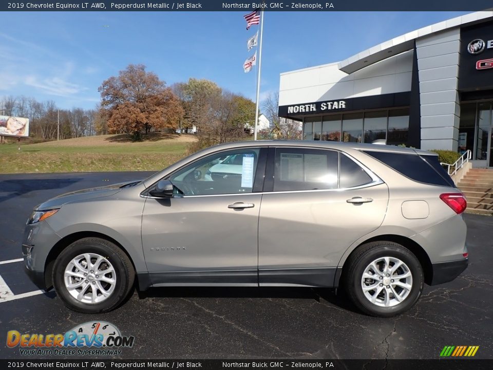 2019 Chevrolet Equinox LT AWD Pepperdust Metallic / Jet Black Photo #14