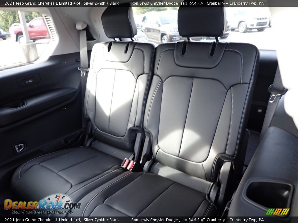 2021 Jeep Grand Cherokee L Limited 4x4 Silver Zynith / Black Photo #14