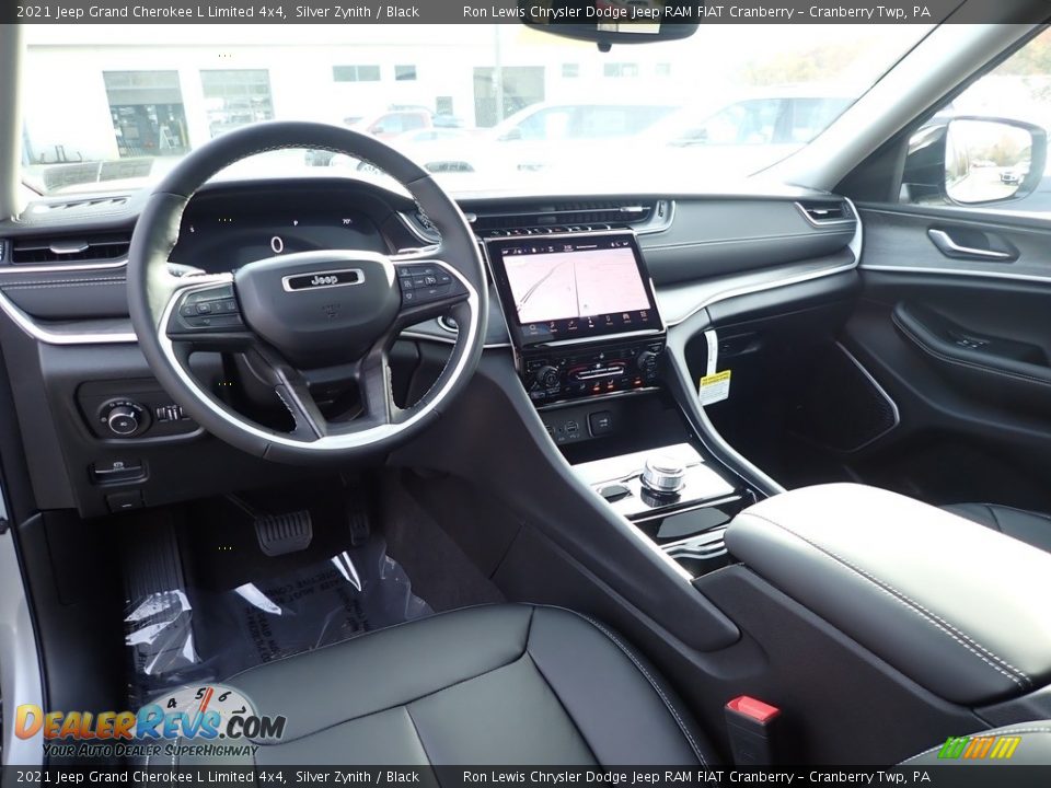 2021 Jeep Grand Cherokee L Limited 4x4 Silver Zynith / Black Photo #15