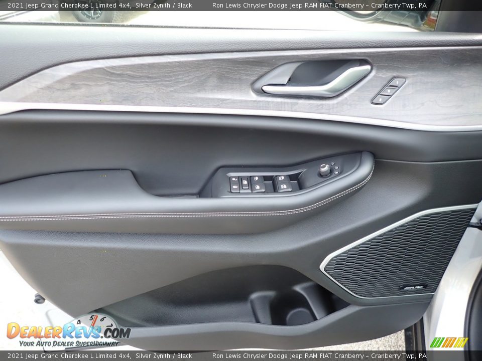 2021 Jeep Grand Cherokee L Limited 4x4 Silver Zynith / Black Photo #16