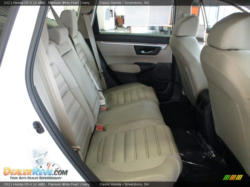 2021 Honda CR-V LX AWD Platinum White Pearl / Ivory Photo #19
