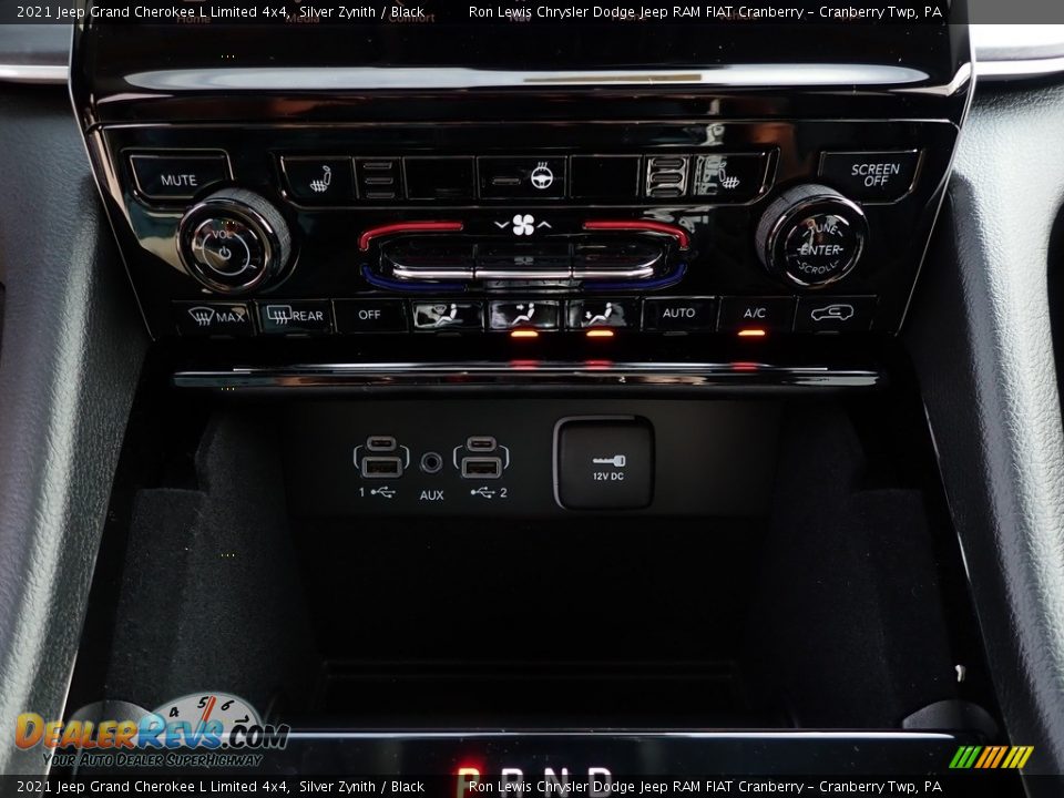 2021 Jeep Grand Cherokee L Limited 4x4 Silver Zynith / Black Photo #19
