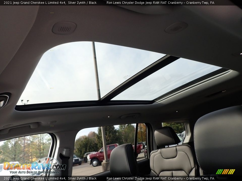 2021 Jeep Grand Cherokee L Limited 4x4 Silver Zynith / Black Photo #20